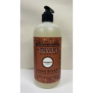 MRS. MEYER'S CLEAN DAY Liquid Hand Soap, Limited Edition Gingerbread Scent, 16oz